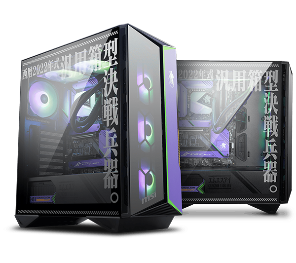 PCケース ケース 限定 msi eva エヴァ EVA e-PROJECT - PCパーツ